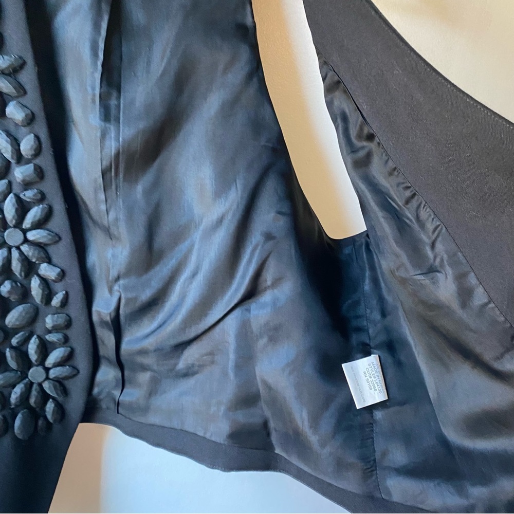 karen kane bead studded vest M - Picture 5 of 8